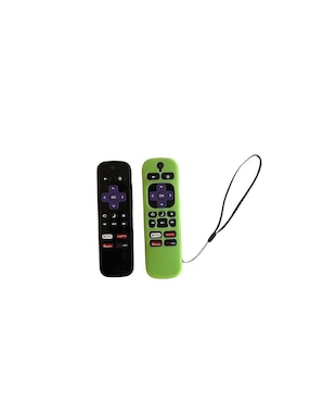 Control Remoto Para Pantalla Atvio Roku Tv + Funda