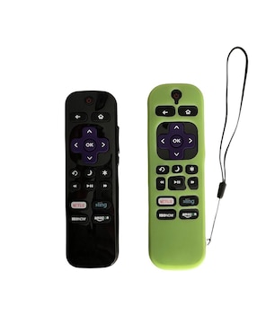 Control para Sharp Roku TV Lc-43lbu591 Lc-50lb481 + funda