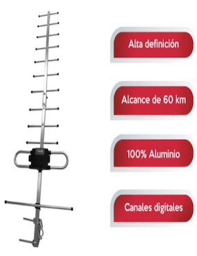 Antena de televisión Master Electrónicos