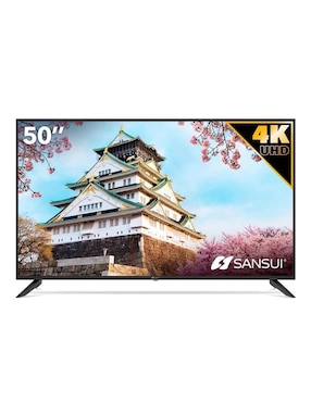 Pantalla Smart TV Sansui LED De 50 Pulgadas 4K UHD SMX50T1UN