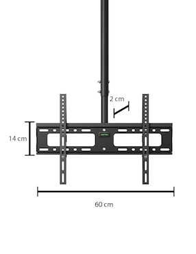 Soporte Steren para pantalla fijo