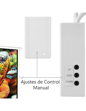 Pantalla Eléctrica para Proyector Audiotek MKZ-PANTA150EBLA