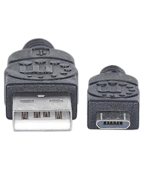 Cable micro USB Manhattan a tipo USB A de 3 m