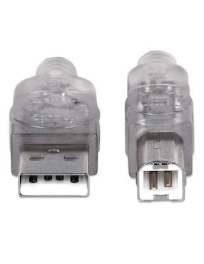 Cable USB B Manhattan a tipo USB A de 1.8 m