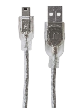 Cable USB Mini B Manhattan A USB A De 1.8 M