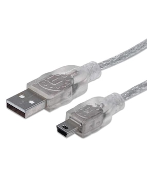 Cable USB Mini B Manhattan a tipo USB A de 1.8 m