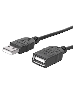Cable USB A Manhattan de 1.8 m