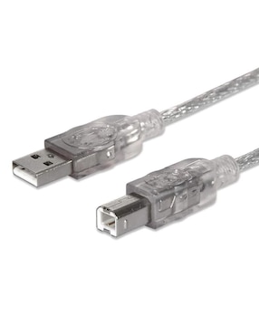 Cable USB B Manhattan a tipo USB A de 3 m