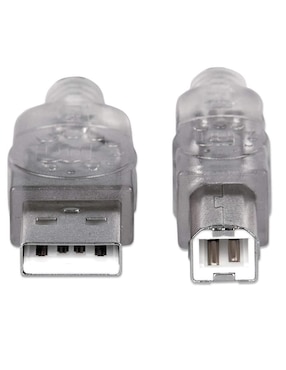 Cable USB B Manhattan a tipo USB A de 3 m