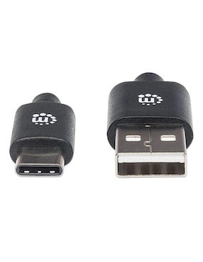 Cable USB C Manhattan a tipo USB A de 2 m