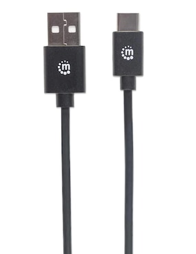 Cable USB C Manhattan a tipo USB A de 2 m
