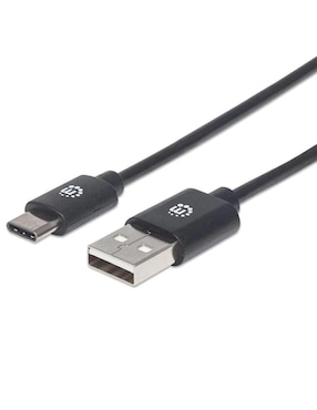 Cable USB C Manhattan a tipo USB A de 3 m
