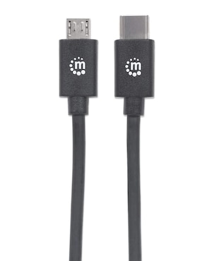 Cable USB C Manhattan a tipo micro USB de 2 m