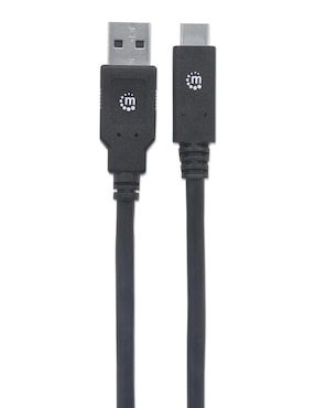Cable USB C Manhattan de 2 m
