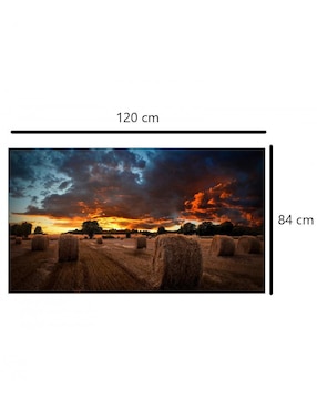 Pantalla Smart TV Samsung QLED de 55 pulgadas Full HD LH55VMBUBGBXGO
