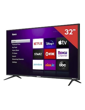 Pantalla Smart TV Daewoo LED de 32 pulgadas HD DAW32R con Roku TV