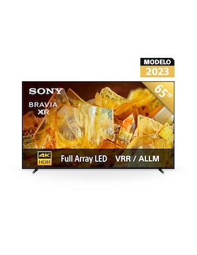 Pantalla Smart TV Sony LCD De 65 Pulgadas 4K XR-65X90L