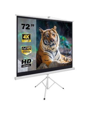 Pantalla Proyector Manual Audiotek MKZ-PANTA72TRIP