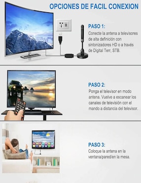 Antena HD/TV de Satélite y Televisión