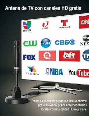 Antena HD/TV de Satélite y Televisión