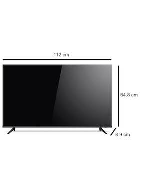 Pantalla Smart TV Jvc LCD de 50 pulgadas 4K SI50URF con Roku TV