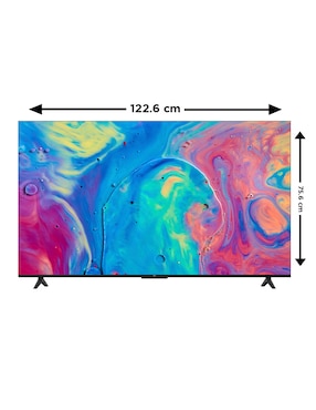 Pantalla Smart TV Tcl QLED de 55 pulgadas 4K/UHD 55Q550G con Google TV