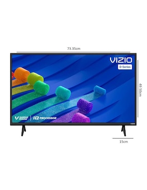 Pantalla Smart TV Vizio LED de 32 pulgadas HD D32H-J09 con Android TV
