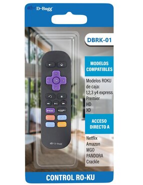 Control Remoto para Smart TV Dbugg Roku