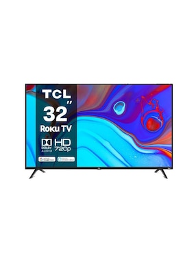 Pantalla TCL LED Smart TV De 32 Pulgadas HD 32S331 Con Roku TV