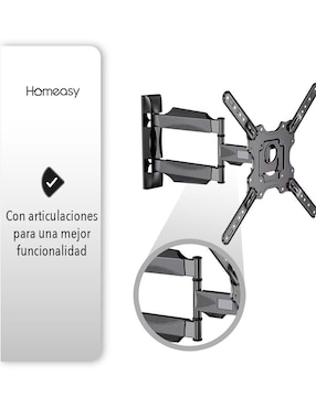 Soporte Homeasy para pantalla inclinable 32 - 55 pulgadas
