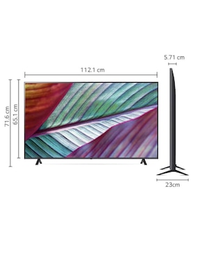 Pantalla Smart TV Qtouch LED de 50 pulgadas Full HD D-LED QN5023 con Android TV