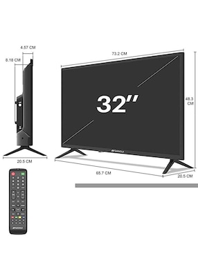Pantalla Sansui LED de 32 pulgadas HD SMX32T1H