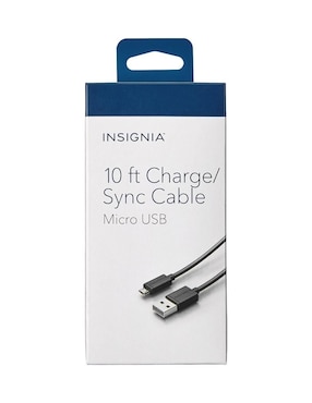 Cable micro USB Insignia a tipo USB A de 1.2 m