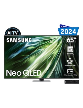 Pantalla Smart TV Samsung NEO QLED De 65 Pulgadas 4k Qn65qn90dafxzx Con Tizen