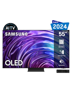 Pantalla Smart TV Samsung OLED De 55 Pulgadas 4k Qn55s95dafxzx Con Tizen