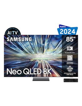 Pantalla Smart TV Samsung NEO QLED De 85 Pulgadas 8k Qn85qn900dfxzx Con Tizen