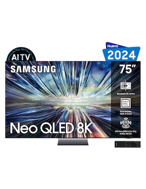 Pantalla Smart TV Samsung NEO QLED De 75 Pulgadas 8k Qn75qn900dfxzx Con Tizen