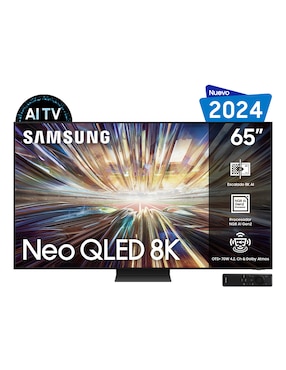 Pantalla Smart TV Samsung NEO QLED De 65 Pulgadas 8k QN65QN800DFXZX Con Tizen