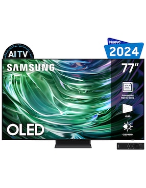 Pantalla Smart TV Samsung OLED De 77 Pulgadas 4K QN77S90DAEXZX