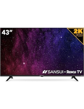 Pantalla Smart TV Sansui LED De 43 Pulgadas Full HD SMX43P7FR