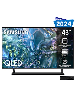 Pantalla Smart TV Samsung QLED De 43 Pulgadas 4K QN43Q65DAFXZX