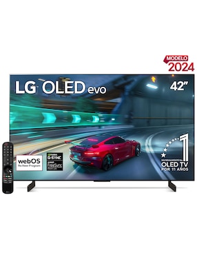 Pantalla Smart TV LG OLED De 42 Pulgadas 4K OLED42C4PSA