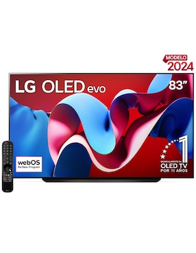 Pantalla Smart TV LG OLED De 83 Pulgadas 4K OLED83C4PSA