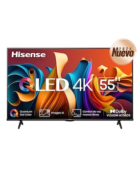 Pantalla Hisense QLED De 55 Pulgadas 4K UHD 55QD6N