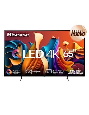 Pantalla Hisense QLED De 65 Pulgadas 4K UHD 65QD6N