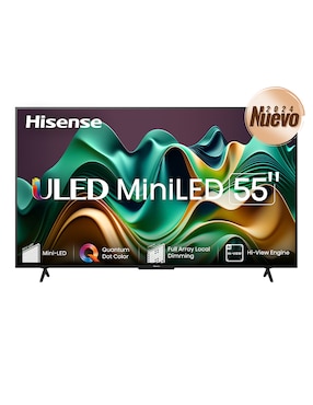 Pantalla Hisense Mini LED De 55 Pulgadas 4K UHD 55U6N