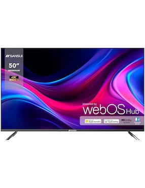 Pantalla Smart TV Sansui LED De 50 Pulgadas 4K UHD SMX50VAUW