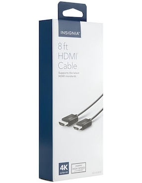 Cable micro HDMI Insignia a tipo HDMI de 20 cm