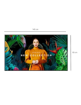 Pantalla de señalización interactiva Samsung LH65QMCEBGCXGO 4K