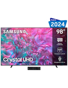 Pantalla Smart TV Samsung Crystal UHD De 98 Pulgadas 4K UN98DU9000FXZX